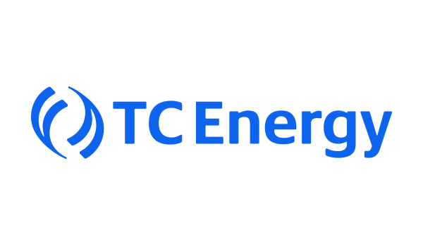 Walt Co Construction TC Energy logo with a blue arc symbol to the left and the words "TC Energy" in blue text on a white background, reminiscent of Smooth Rock Falls Construction's clean and professional branding. Smooth Rock Falls ON